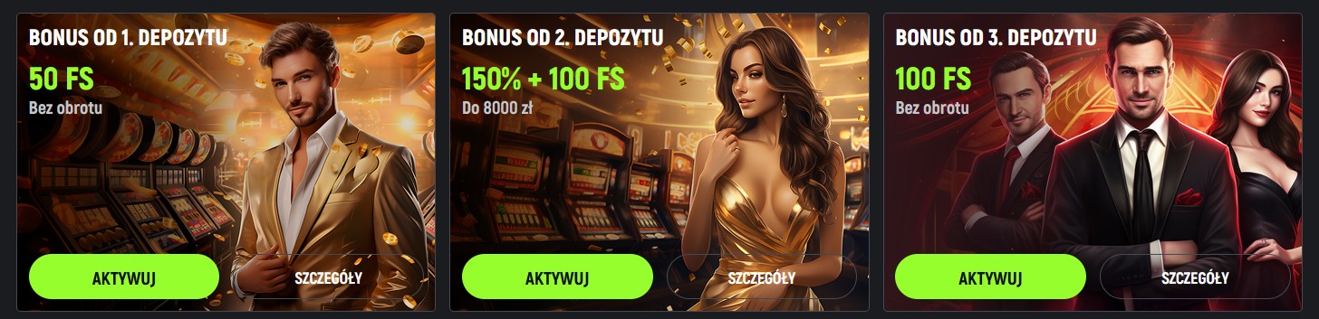 Spingreen Casino promocja
